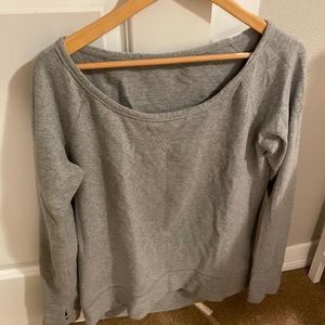 grey lululemon workout top size 6